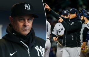 Como Aaron Boone passou a apreciar e aceitar a necessidade de decisões que irritam os fãs Como Aaron Boone passou a apreciar e aceitar a necessidade de decisões que irritam os fãs
