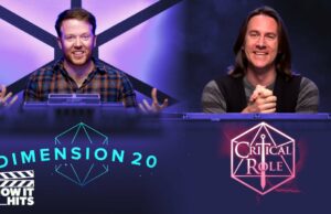 Como Critical Role e Dimension 20 conquistaram o mundo, uma campanha por vez Brennan Lee Mulligan e Matt Mercer como DMs para Dimensão 20 e Papel Crítico (respectivamente)