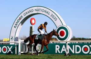 Como NÃO apostar no Grand National: por que escolher um cavalo com o seu nome ou com o de um parente provavelmente não valerá a pena O vencedor do ano passado, Nick Rockett, montado por Patrick Mullins. No entanto, os livros dos recordes mostram que ter uma vibração em um cavalo com nome humano talvez não seja a aposta mais segura