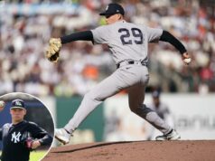 Como Will Warren passou de ‘jogar pelado’ para aumentar sua bola rápida na missão dos bastidores dos Yankees Como Will Warren passou de 'jogar pelado' para aumentar sua bola rápida na missão dos bastidores dos Yankees