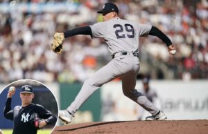 Como Will Warren passou de ‘jogar pelado’ para aumentar sua bola rápida na missão dos bastidores dos Yankees Como Will Warren passou de 'jogar pelado' para aumentar sua bola rápida na missão dos bastidores dos Yankees