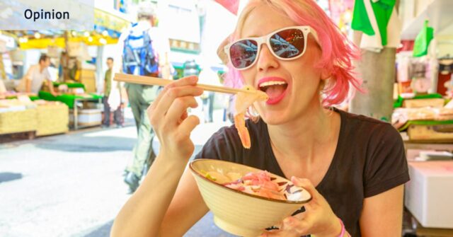 Um milhão de australianos visitam o Japão todos os anos.