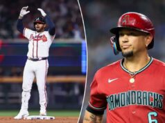 Como lidar com essas superestrelas do início da temporada do beisebol fantasia sem pedigree sustentado Dominic Smith reagindo na segunda base após acertar uma dobradinha de limpeza de bases.