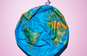 Como o baixo desperdício me ajudou a proteger minha paz em um mundo cheio de caos Gato passando pela lixeira de reciclagem de alimentos da fábrica