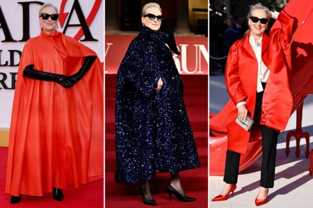 Como o estilista de Meryl Streep se inclinou para o 'metadressing' em sua turnê de imprensa de 'Devil Wears Prada 2'
