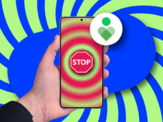 Como parei de ‘AI doomscrolling’ usando os recursos de bem-estar digital que o Google esqueceu de incluir Dois smartphones Google Pixel colocados em uma superfície vermelha estilizada, um voltado para frente mostrando uma tela inicial minimalista e o outro mostrando a câmera traseira