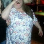 Joanna Parrott antes de sua transformação de peso, na qual ela disse que sua antiga dieta dependia de alimentos “tipicamente britânicos”