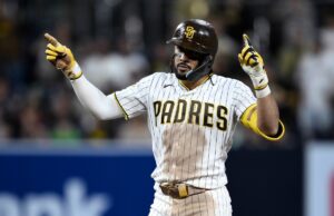 Como seria um pacote comercial dos Yankees para Fernando Tatis Jr.? San Diego Padres star Fernando Tatis Jr.