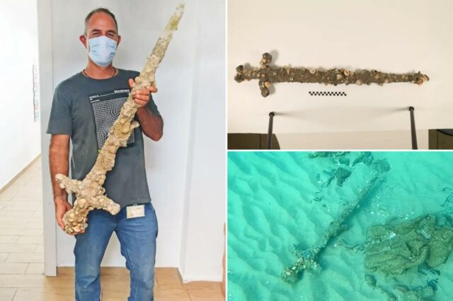 Como um estudante israelense encontrou uma espada da era das Cruzadas depois de perseguir supostos ladrões de antiguidades
