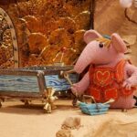 O boneco original de Mother Clanger, do seriado de sucesso The Clangers, foi roubado de um museu em 1973