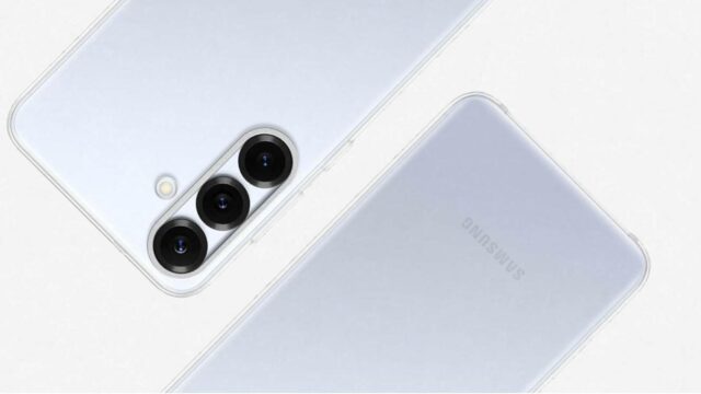 Capa de telefone transparente para Samsung Galaxy S25