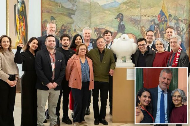 Conheça Bill de Bogotá: o ex-prefeito de Nova York de Blasio visita a Colômbia com um suposto grupo de extrema esquerda ligado à China
