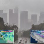 Coquetel de tempestade de fim de semana com chuva, trovoadas e neve para atingir SoCal: 'Eu não quero que isso aconteça!'