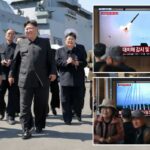 Coreia do Norte dispara múltiplos mísseis balísticos em direcção ao mar ao largo da sua costa leste