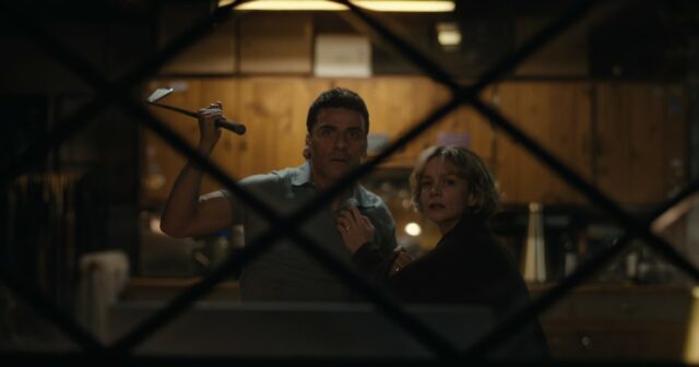 Oscar Isaac e Carey Mulligan como Joshua e Lindsay em 