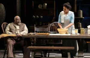 Crítica da Broadway de ‘Joe Turner’s Come and Gone’: a direção de Debbie Allen injeta fogo real na obra-prima de August Wilson Ricardo Chavira, Carl Clemons-Hopkins, Richard Thomas, Anika Noni Rose, Jeena Yi, Marylouise Burke e Kayli Carter no MTC's