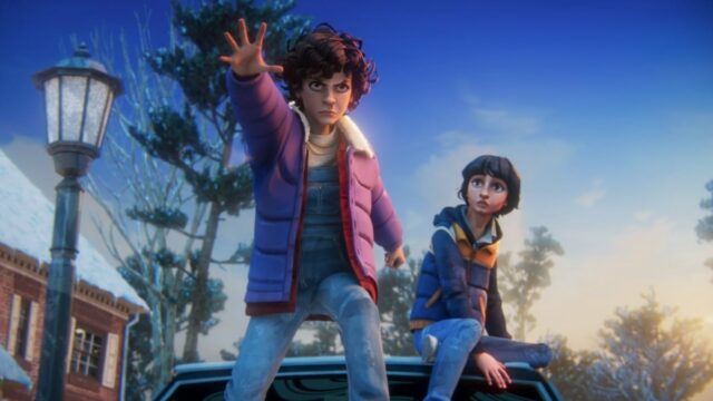 Um monstro ataca Eleven e o grupo de Hawkins em 