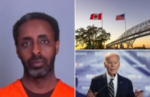 DHS culpa as políticas ‘fracas’ de Biden depois que imigrante ilegal somali ligado à pirataria foi preso na fronteira norte DHS culpa as políticas 'fracas' de Biden depois que imigrante ilegal somali ligado à pirataria foi preso na fronteira norte