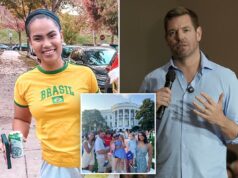 DHS lança investigação sobre Eric Swalwell por afirmar que ele contratou ilegalmente babá brasileira DHS lança investigação sobre Eric Swalwell por afirmar que ele contratou ilegalmente babá brasileira