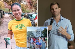 DHS lança investigação sobre Eric Swalwell por afirmar que ele contratou ilegalmente babá brasileira DHS lança investigação sobre Eric Swalwell por afirmar que ele contratou ilegalmente babá brasileira