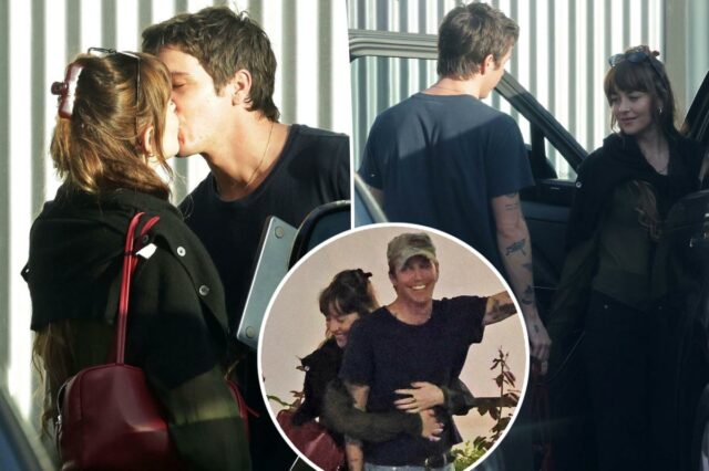 Dakota Johnson e o namorado Role Model foram vistos se beijando durante uma noite cheia de PDAs
