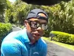 ‘De repente – boom’: imagens mostram Tiger Woods atordoado e algemado após acidente O jogador de golfe Tiger Woods visto em imagens de câmera falando com os delegados do xerife após um acidente de carro na Flórida na semana passada.