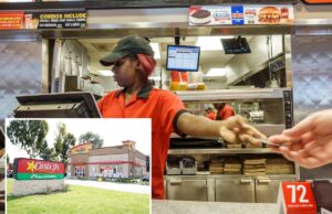 Dem endossou salário mínimo de US$ 20 para trabalhadores de fast-food e leva franquias Carl’s Jr. Dem endossou salário mínimo de US$ 20 para trabalhadores de fast-food e leva franquias Carl's Jr.