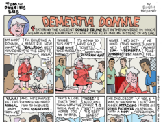 Demência Donnie de Tom the Dancing Bug e seu salão de baile e guerra Demência Donnie de Tom the Dancing Bug e seu salão de baile e guerra