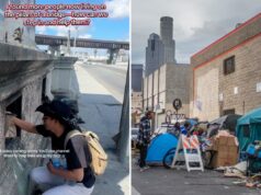 Desabrigados encontrados vivendo dentro de pilares de ponte sobre o rio LA na última descoberta perturbadora Desabrigados encontrados vivendo dentro de pilares de ponte sobre o rio LA na última descoberta perturbadora