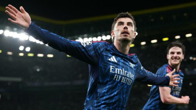 Destaques do Sporting Lisboa x Arsenal: Havertz marca a vitória na primeira mão das oitavas de final da Liga dos Campeões
