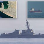 Destruidor dos EUA interdita dois petroleiros que tentam deixar o Irã: Oficial