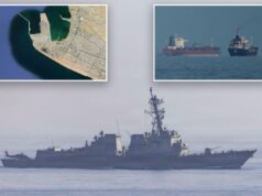 Destruidor dos EUA interdita dois petroleiros que tentam deixar o Irã: Oficial Destruidor dos EUA interdita dois petroleiros que tentam deixar o Irã: Oficial