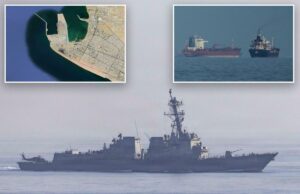 Destruidor dos EUA interdita dois petroleiros que tentam deixar o Irã: Oficial Destruidor dos EUA interdita dois petroleiros que tentam deixar o Irã: Oficial