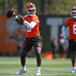 Dillon Gabriel commented on the Browns QB competition.