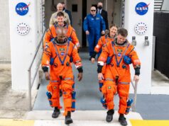 Donald Trump dá mensagem final aos astronautas do Artemis II antes do lançamento Donald Trump dá mensagem final aos astronautas do Artemis II antes do lançamento