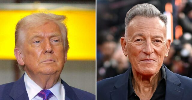 Donald Trump discursa sobre 'Prune' Bruce Springsteen, pede boicote
