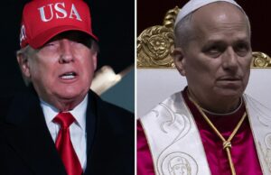 Donald Trump publica foto de si mesmo como Jesus gerada por IA depois de criticar o Papa Leão como ‘fraco’; Pontífice diz que não vai desistir Donald Trump publica foto de si mesmo como Jesus gerada por IA depois de criticar o Papa Leão como 'fraco'; Pontífice diz que não vai desistir