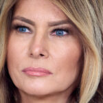 A primeira-dama Melania Trump chega para a estreia de seu filme