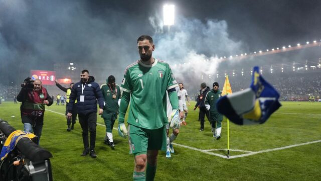 Donnarumma nega que jogadores italianos queriam bônus para qualificação para a Copa do Mundo FIFA de 2026
