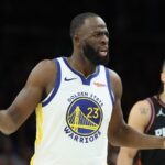 Golden State Warriors star Draymond Green against Phoenix Suns
