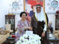 Dubes árabe saudita Temui Megawati, Minta Aktif Berperan soal Dinamika Timur Tengah Dubes árabe saudita Temui Megawati, Minta Aktif Berperan soal Dinamika Timur Tengah