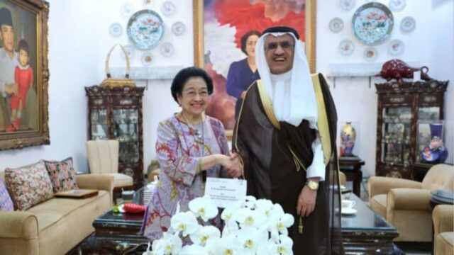 Dubes árabe saudita Temui Megawati, Minta Aktif Berperan soal Dinamika Dubes árabe saudita Temui Megawati, Minta Aktif Berperan soal Dinamika Timur Tengah