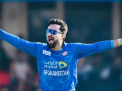 É improvável que Rashid Khan participe de um teste único contra a Índia em junho É improvável que Rashid Khan participe de um teste único contra a Índia em junho