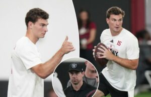 É uma coroação neste momento para Fernando Mendoza e os Raiders É uma coroação neste momento para Fernando Mendoza e os Raiders