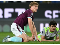 EPL: Burnley rebaixado após derrota para o Manchester City EPL: Burnley rebaixado após derrota para o Manchester City
