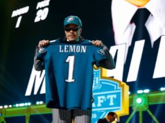 Eagles obtêm nota morna para a classe Draft da NFL de 2026 Makai Lemon.