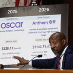 Um gráfico que mostra as principais preocupações dos americanos com relação ao custo de vida, com base em uma pesquisa.