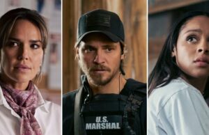 Elenco de ‘Marshals’ provoca crossover de ‘Dutton Ranch’ e defende o romance na tela Conheça o elenco spinoff de 'Marshals' de Kayce Dutton - incluindo ex-alunos de 'Yellowstone'