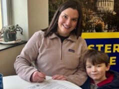 Eles protestaram no No Kings. Agora eles estão concorrendo a cargos públicos. Desenho animado de Clay Jones