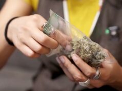 Eles tentaram de tudo e nada funcionou. Agora, as mulheres estão recorrendo à cannabis em busca de ajuda April Ayers, à direita, aconselha Brenda Tsukas sobre quais produtos de cannabis são melhores para o alívio da dor que Tsukas procura. Ayers é dona do Cowboy Kush Dispensary em Broken Arrow, Oklahoma, e diz que seus principais clientes são mulheres com idades entre 45 e 60 anos.